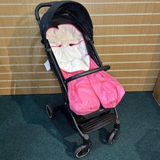 Universal Pink Footmuff - Split Leg - For Strollers & Pushchairs - FM03