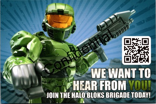 2011 halo mega bloks brigade - bloks,