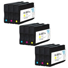 9 C/M/Y Ink Cartridges for HP