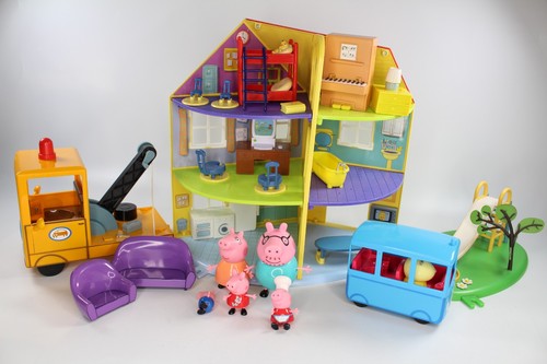 Peppa pig toys bundle family - bundle,