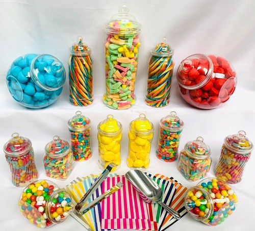 Plastic sweet jars - jars, 1