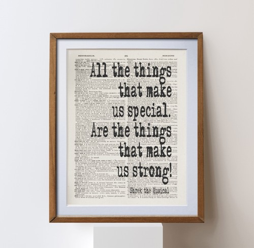 Shrek the musical quote - the,