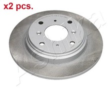X2 PCS REAR BRAKE DISC ROTOS