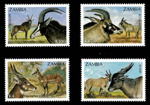Zambia 1992 antelopes - -,