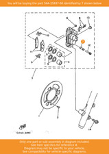 YAMAHA Boot 2, 56A-25937-00
