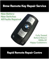 Repair Service Bmw Car Key Remote Fob New Battery Fix New Buttons Full Refurb