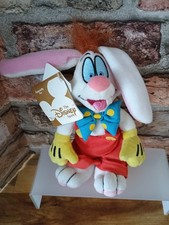 Vintage Disney Store Roger Rabbit Plush Soft Toy Who Framed New Tags 8" RARE