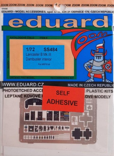 Eduard ss484 lancaster - ss484, b