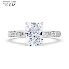 Radiant Diamond Engagement