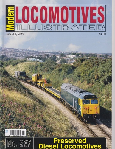 Modern locomotives illustrated - modern,