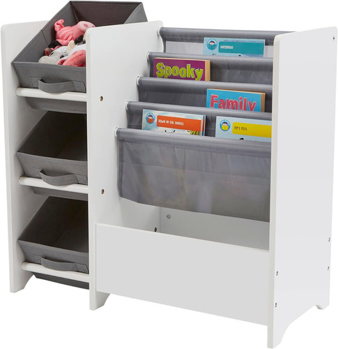 Kids white display unit - display, with