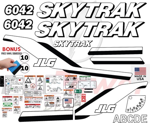 Fits jlg 6042 decal kit - jlg,