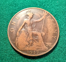 GEORGE V  1917  PENNY