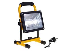 Rechargeable, Led Floodlight Emergency Work Job Site Lights, Read Description 