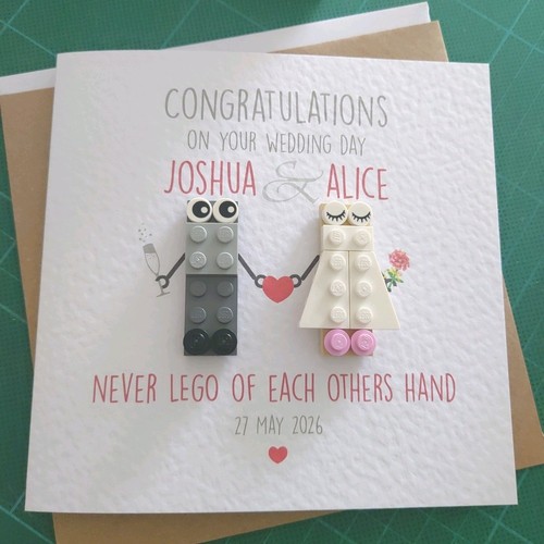 Personalised lego couple - personalised,