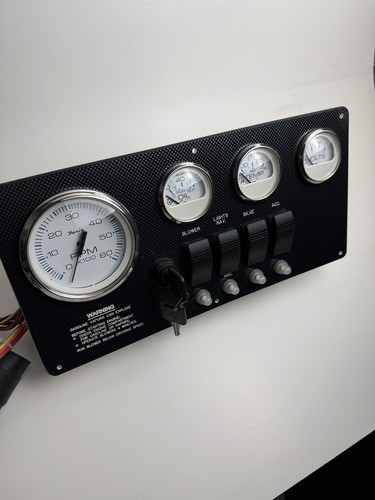 Mercruiser marine gauge panel - mercruiser,