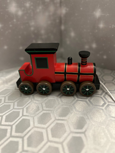 Wooden pull along - train, engine