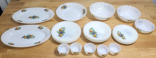 Vintage arcopal fruits - vintage,