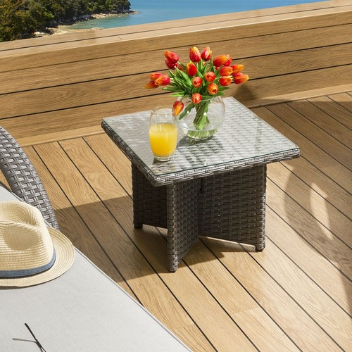 Rattan sun lounger set - rattan,