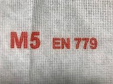 M5 filter 2mx6 spray booth celling filter