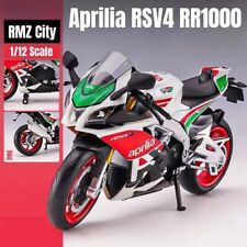 1/12 Scale Aprilia RSV4RR1000 Diecast Motorcycle Model Toy for Kids