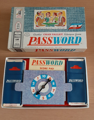 Vintage password game mb - password,