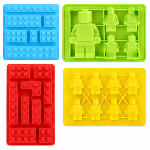 4pc silicone building block - 4pc,