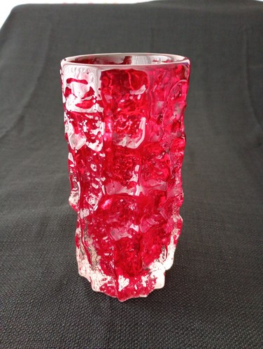 Vintage whitefriars ruby red - ruby,