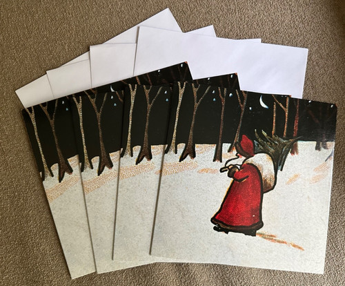 Father christmas cards new - father,