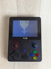 X6 Handheld Retro Video Game Console + Retro Games 
