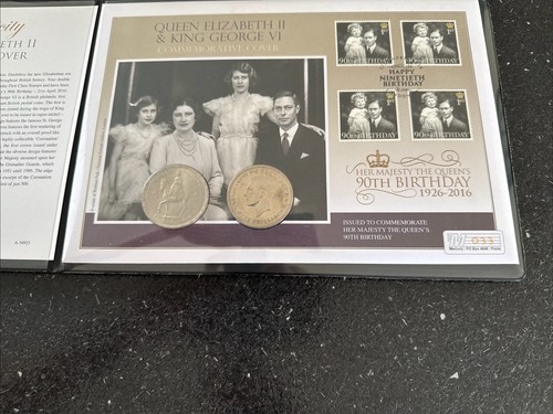 Commemorative coin cover - coin,