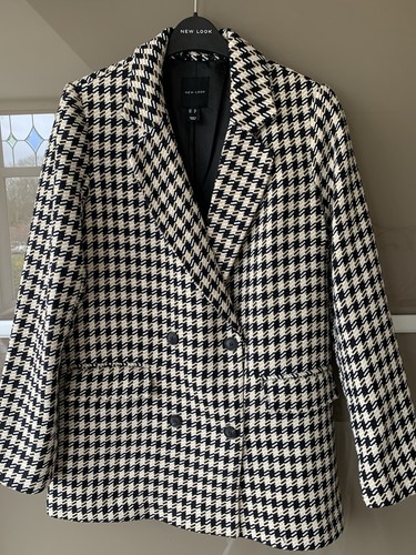 New look size houndstooth - new,
