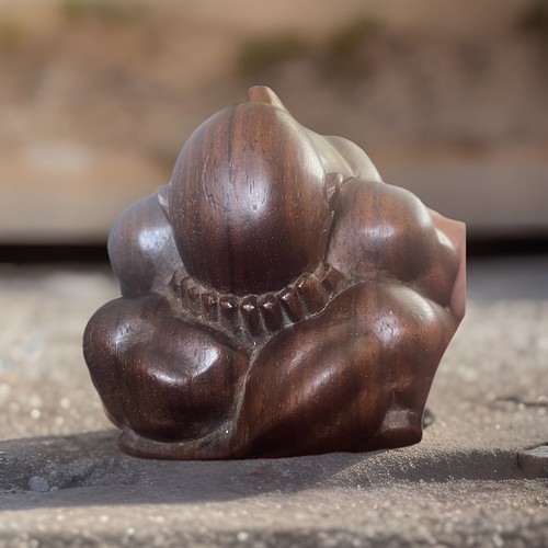 Vintage hand carved - carved, wooden