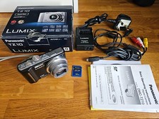 BOXED Panasonic Lumix DMC-TZ10 Digital Camera 12.1MP 12x Optical Zoom Black