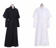 Roman Black Priest Cassock