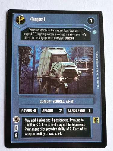 Star wars ccg endor tempest - endor,