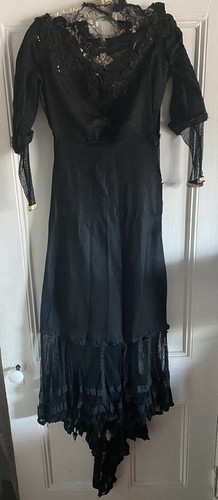 Antique dress black - antique, crochet