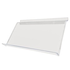 Slatwall Sloping Shelf Front