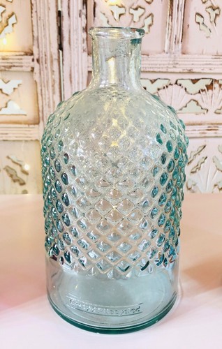 Recycled glass vase stem - glass,