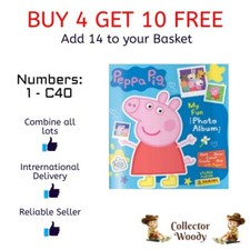 Peppa Pig My Fun Photo Album Sticker Collection - Panini  - #1 - #C40