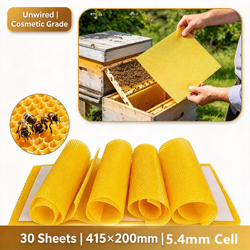 30pcs natural beeswax - 30pcs,