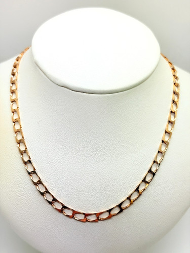 9ct yellow solid gold - gold, square