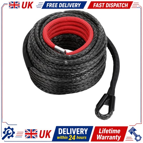 Synthetic winch rope 10mm - synthetic,