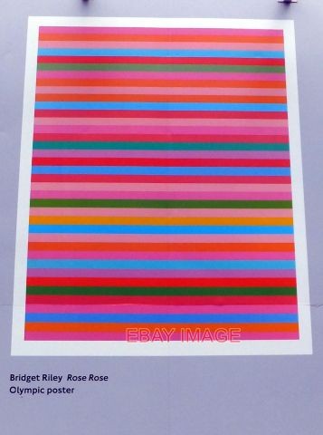 Photo olympic poster rose - ,