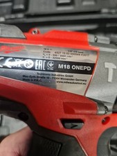Milwaukee M18 One pd Brushless Combi Drill