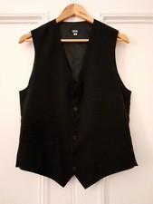 Simon Jersey Black 6 Button 2