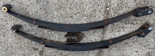 Rear leaf springs pair - rear,