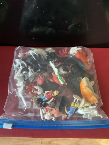 Vintage farm animals 1970s - vintage,