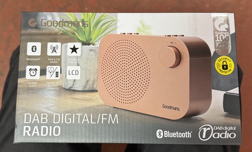 Goodmans portable dab fm - goodmans,