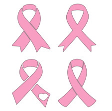 BREAST CANCER CHARITY RIBBON